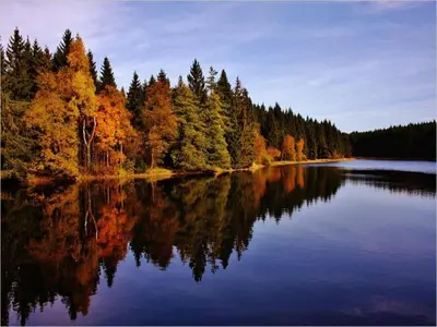 Naturlandschaft in der Nähe des Ferienhauses