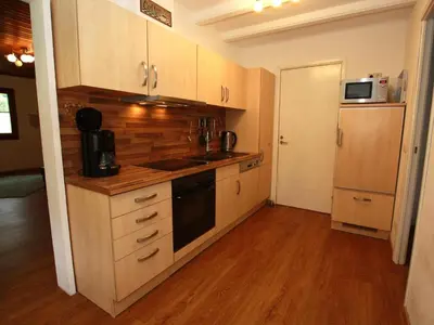 Küche/Küchenzeile in der Unterkunft Ferienhaus in der Nähe des Sees, Haustierfrei