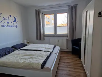 Ein Bett oder Betten in einem Zimmer der Unterkunft Sattlerhexe