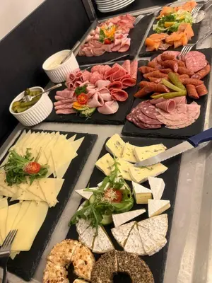 Essen im Hotel oder in der Nähe
