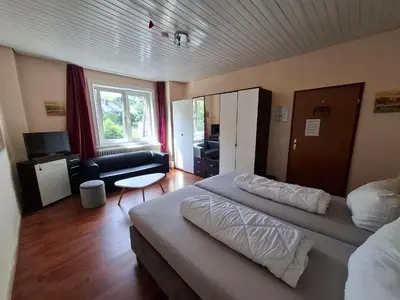 Ein Bett oder Betten in einem Zimmer der Unterkunft Monteurzimmer für Langzeitaufenthalte