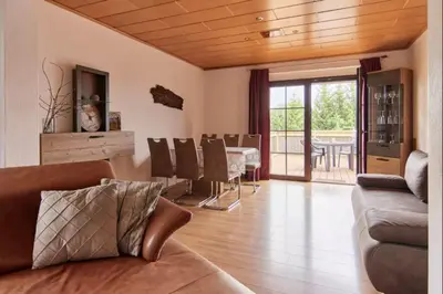 Ein Sitzbereich in der Unterkunft Haus Freigeist - Friedrichssuite