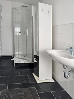Ein Badezimmer in der Unterkunft Haus Freigeist - zum Wanderer