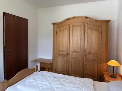 Ein Bett oder Betten in einem Zimmer der Unterkunft Ferienwohnung, Hahnenklee