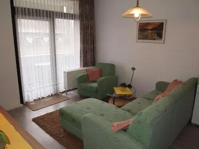 Ein Sitzbereich in der Unterkunft Fewo 3 Sterne Mit Harzblick