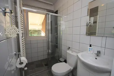Ein Badezimmer in der Unterkunft Ferienhaus Jennie