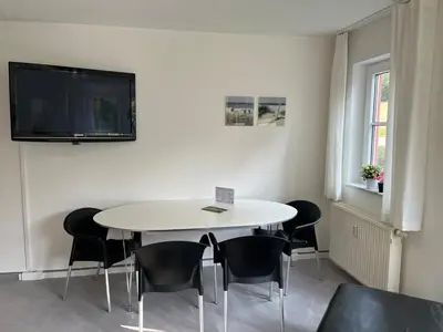 TV/Unterhaltungsangebot in der Unterkunft Ferienwohnung Panoramablick 33