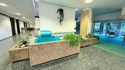 Der Swimmingpool an oder in der Nähe von Mountain Lodge - modernes Appartement mit Schwimmbad und Sauna - Bad Harzburg im Harz