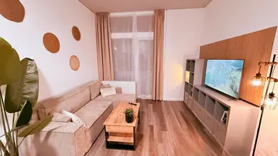 TV/Unterhaltungsangebot in der Unterkunft Mountain Lodge - modernes Appartement mit Schwimmbad und Sauna - Bad Harzburg im Harz