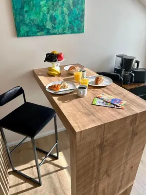 Essen in der Ferienwohnung oder in der Nähe