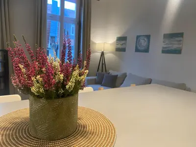 Grundriss der Unterkunft BeyerAppartements- Suite für 4 - Innenstadt- SmartTV- Küchenzeile- Espresso Maschine- Waschmaschine- Schlafcouch