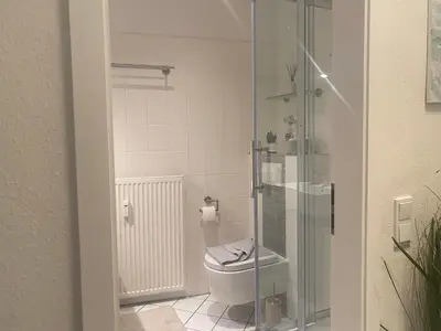 Ein Badezimmer in der Unterkunft BeyerAppartements- Suite für 4 - Innenstadt- SmartTV- Küchenzeile- Espresso Maschine- Waschmaschine- Schlafcouch