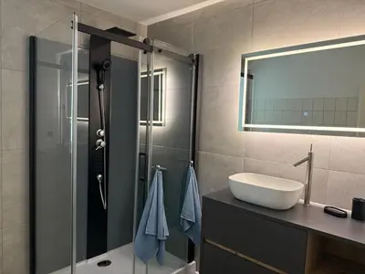 Ein Badezimmer in der Unterkunft Harz tranquility - Sauna & comfort