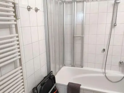 Ein Badezimmer in der Unterkunft Ferienwohnung Abendsonne App 450