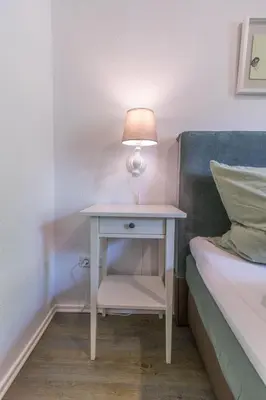 Ein Bett oder Betten in einem Zimmer der Unterkunft Kleene Auszeit