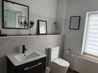 Ein Badezimmer in der Unterkunft Oasis in the heart of the Harz - Sauna