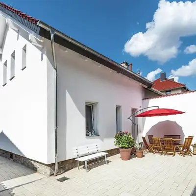 Bright apartment in Thale with terrace