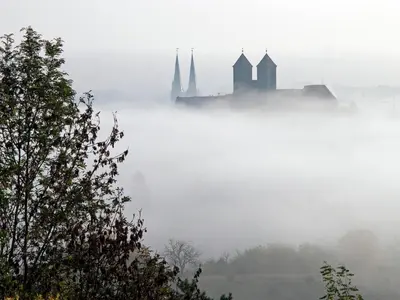Naturlandschaft in der Nähe des Ferienhauses