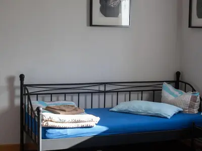 Ein Bett oder Betten in einem Zimmer der Unterkunft Brocken-Blick
