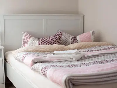 Ein Bett oder Betten in einem Zimmer der Unterkunft Brocken-Blick