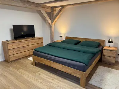 TV/Unterhaltungsangebot in der Unterkunft Ferienwohnung Hexenruhe