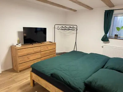 TV/Unterhaltungsangebot in der Unterkunft Ferienwohnung Hexenruhe