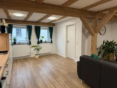 TV/Unterhaltungsangebot in der Unterkunft Ferienwohnung Hexenruhe