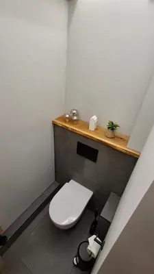 Ein Badezimmer in der Unterkunft Bergidyll Hahnenklee