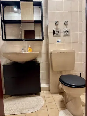 Ein Badezimmer in der Unterkunft Harztastisch Ferienwohnung