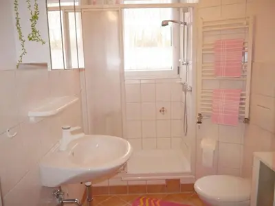 Ein Badezimmer in der Unterkunft Holiday apartment in Harz with 1 bedroom