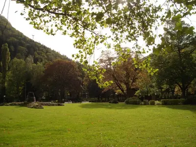 Naturlandschaft in der Nähe des Ferienhauses