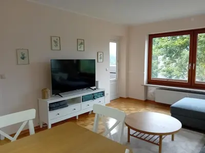 TV/Unterhaltungsangebot in der Unterkunft Ferienwohnung Calluna