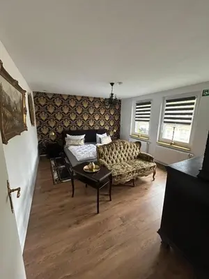 Ein Sitzbereich in der Unterkunft Fewo Möösini am Kanonenberg
