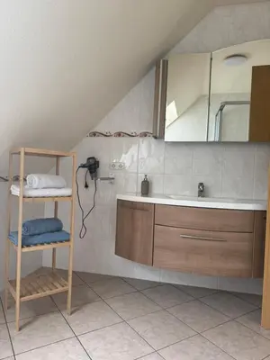 Ein Badezimmer in der Unterkunft Magdalena Apartments 1