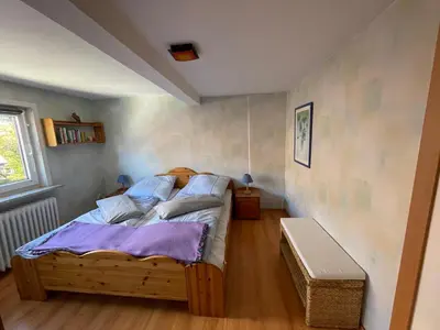 Ein Bett oder Betten in einem Zimmer der Unterkunft Kurze Wege