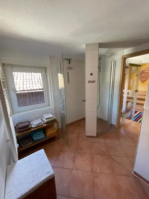 Ein Bett oder Betten in einem Zimmer der Unterkunft Kurze Wege