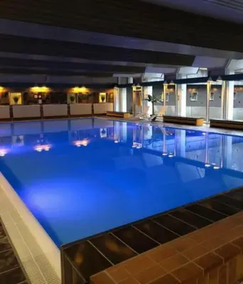 Der Swimmingpool an oder in der Nähe von Ferienwohnung Harz Valley