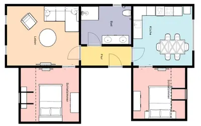 Grundriss der Unterkunft Ferienwohnung Altstadt Goslar