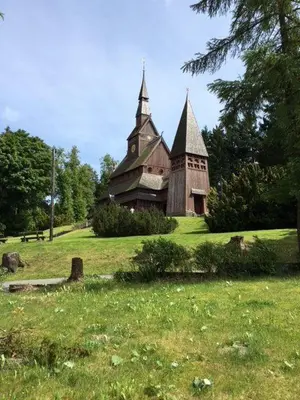 Ein Garten an der Unterkunft Ferienhaus Sehnsucht-Harz 