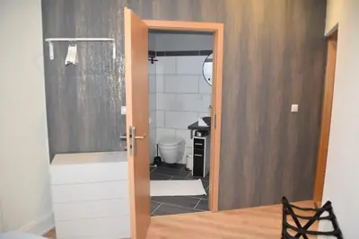 Ein Badezimmer in der Unterkunft Zur kleinen Auszeit