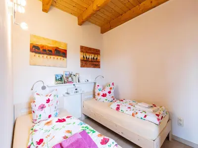 Ein Bett oder Betten in einem Zimmer der Unterkunft Holiday Home in Thale - Neinstedt