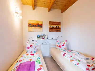 Ein Bett oder Betten in einem Zimmer der Unterkunft Holiday Home in Thale - Neinstedt