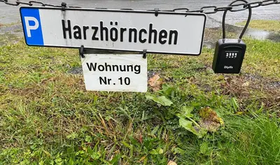 Ein Zertifikat, Auszeichnung, Logo oder anderes Dokument, das in der Unterkunft FeWo Harzhörnchen mit Balkon ausgestellt ist
