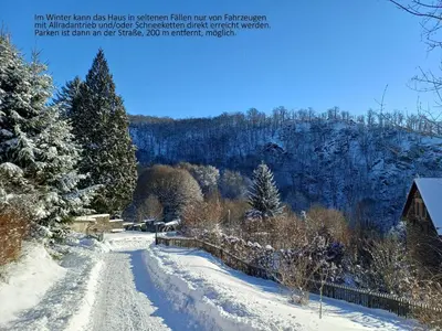 Oben im Selketal im Winter