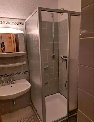 Ein Badezimmer in der Unterkunft Ferienwohnung Relax 5
