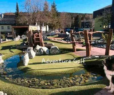 Ein Garten an der Unterkunft Ferienwohnung Relax 5