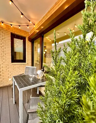 Ein Garten an der Unterkunft Ferienwohnung Harzurlaub II
