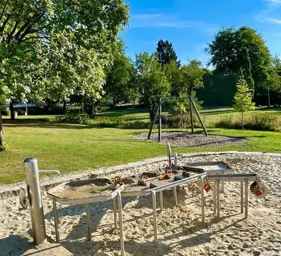 Ein Garten an der Unterkunft Ferienwohnung Harzurlaub II