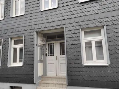 Eine Fassade oder ein Eingang zu Ferienwohnung Altstadtherz