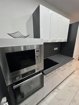 Küche/Küchenzeile in der Unterkunft Apartment SaGo 2